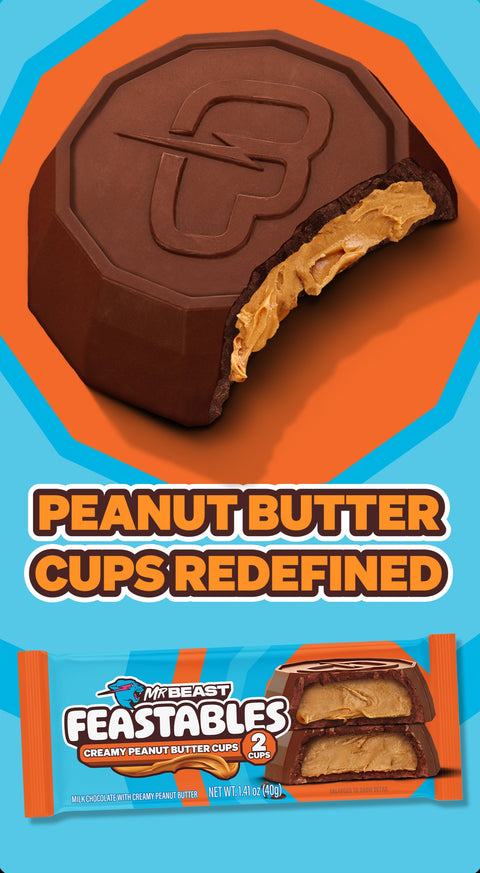 PEANUT BUTTER
CUPS REDEFINED