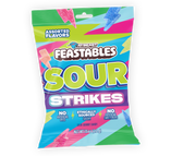 Assorted Flavors Sour Strikes 7.5oz Bag - USGM1007-9X