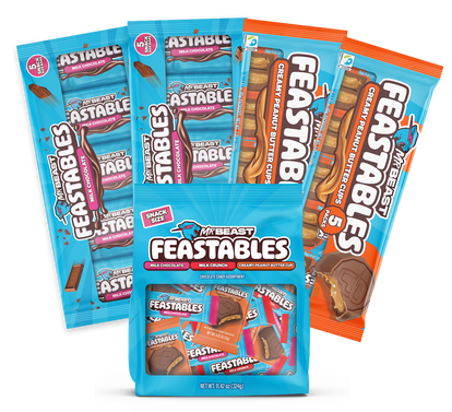 5ct. Milk Chocolate, 5ct Peanut Butter Cups, and 20ct Chocolate Assortment